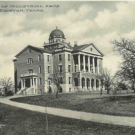 Old Main, CIA, Denton, Texas
